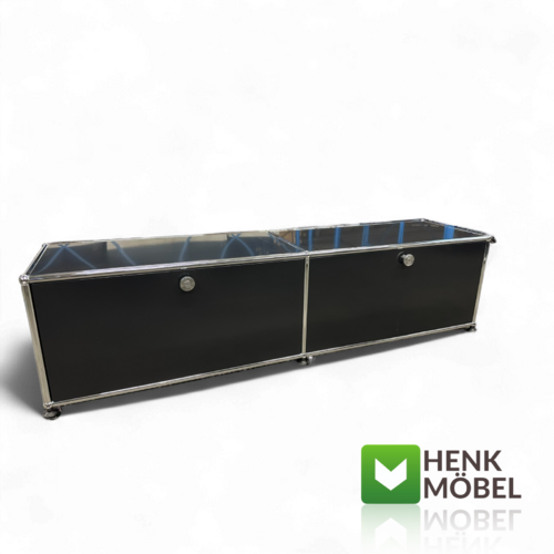 USM Haller 2 Klappen Schwarz