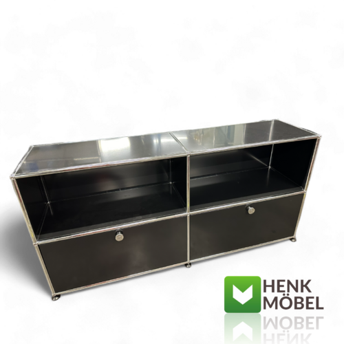 USM Haller 2 Klappen Schwarz